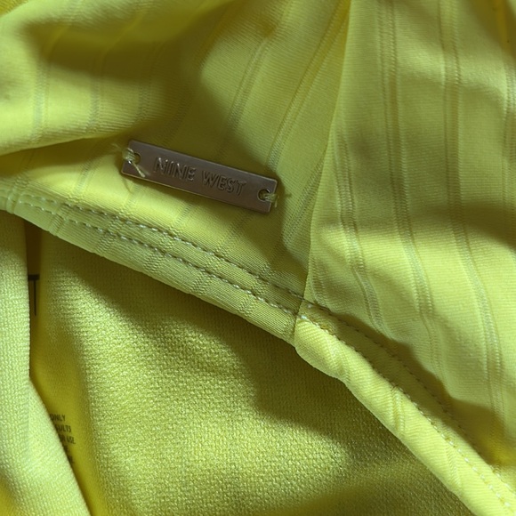 EUC Nine West Sunny Yellow Swimwear - Picture 3 of 4